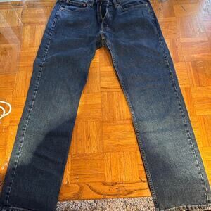 Levis 514 navy blue jeans
